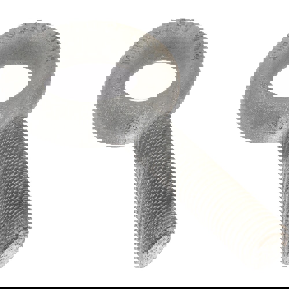 Fixed Lifting Eye Bolt: Without Shoulder, 9,000 lb Capacity, 1-8 Thread, Grade C-1035 Steel